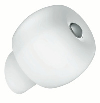 ALMA Light Mush Modern Wall Light Made From Chrome And White Blown Glass