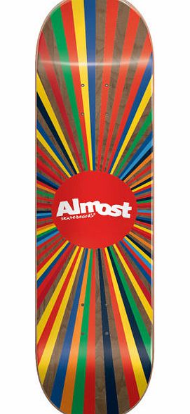 Almost Color Wheel Skateboard Deck - 8 inch