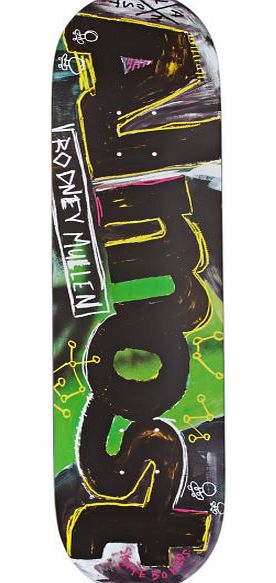 Almost Mullen Paint Scraps Skateboard Deck - 8