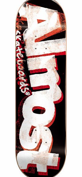 Almost Word Mark Crusty Skateboard Deck - 8 inch