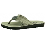 Mens Cantas Thong Sandal Khaki