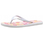 Womens Palm Flip Flop Pink/Yellow