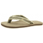 Womens Racquel Thong Sandal Khaki