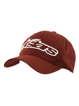 Burgundy Blaze Cap