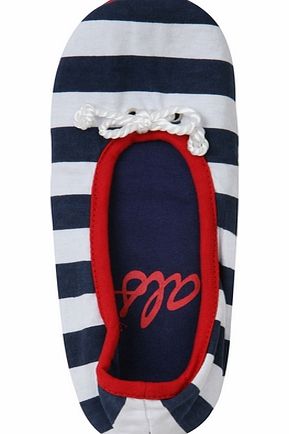 Women` Captain Stripe Slippers