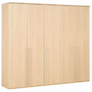 Alstons Piani 5 door wardrobe furniture