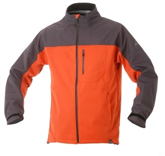 Boulder Soft Shell Jacket Burnt Orange/Graphite 2008