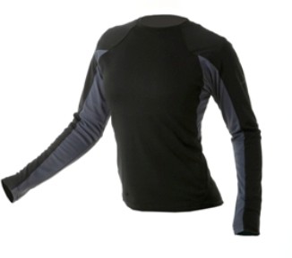 Womenand#39;s Cyclone Base Layer Black/Grey