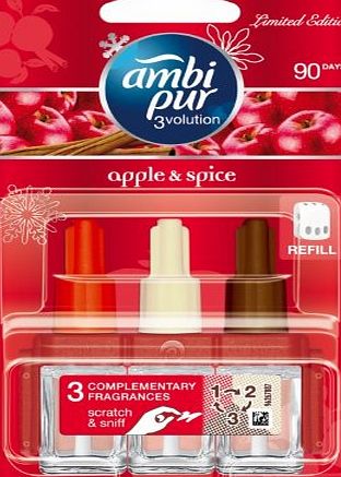 Ambi Pur 3Volution Plug In Refill Apple Spice 20 ml