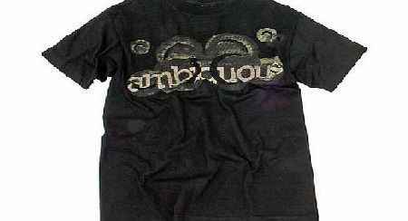 Mens ambiguous Geanie Tee Black