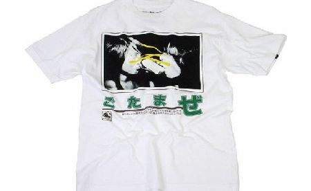 Mens ambiguous Sluzzy Tee White