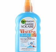 Ambre Solaire Kids Resisto Coloured Spray SPF50 