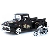 American Chopper/Orange County Chopper American Chopper - Old School Cody Project #2 Truck and Chopper Set 1:18 Scale