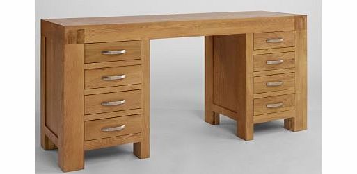 Ametis Santana Blonde Oak Desk/Dressing Table