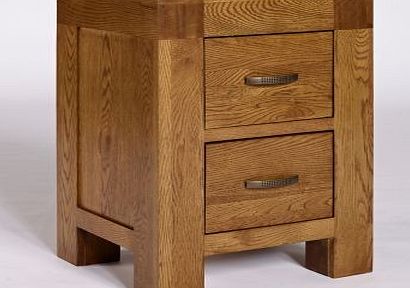 Ametis Santana Rustic Oak Bedside Cabinet