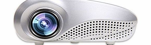 amonfineshop  Mini Home Multimedia Cinema LED Projector HD 1080P Support AV TV VGA USB HDMI SD