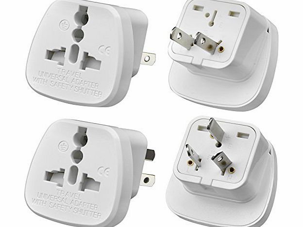 Universal UK USA America EU Europe AU Australia Asia to 2 & 3 Pin China Universelle Worldwide Tourist Visitor Visiter Travel Adaptor Adapter Type A & Type I Mains Plug Convertor Converter