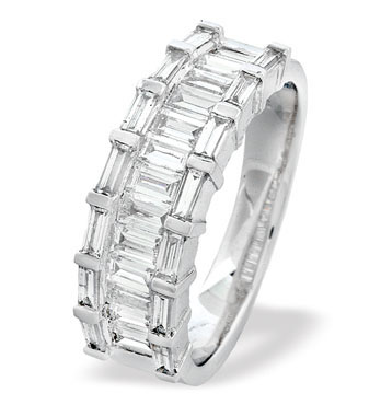 White Gold Diamond Ring (336)