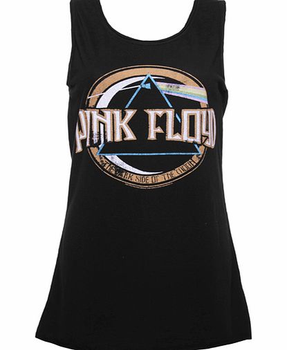 Ladies Charcoal Pink Floyd On The Run Vest Dress