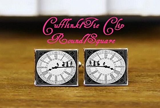 amtaiwer Big Ben Cufflinks, Movie Fans Cuff links, Silhouette Cufflinks, Jewelry For Men, Wedding Cufflinks, Groom Cufflinks, Wedding Gifts