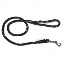 Ancol Reflective Rope Lead 44 Black