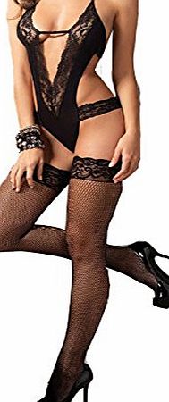 ANDI ROSE Black Womens Sexy Lingerie Onesies Bikinis Teddies   Stockings