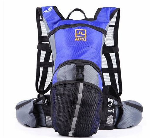 Cycling Bicycle Bike Sport Hiking Climbing Hydration Backpack Rucksack Water Pack Bag Orange