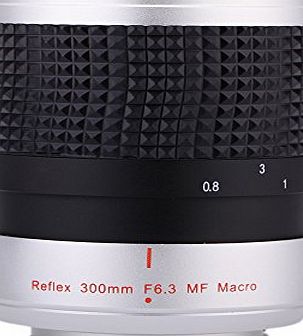 Andoer Kelda 300mm F6.3 Super Telephoto Mirror Lens for Sony NEX E Mount Camera Alpha a6000 a5000 a3000 7R 7 NEX-C3 NEX-5 NEX-3