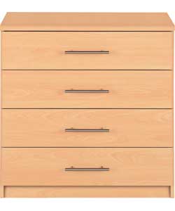 Andorra 4 Drawer Chest - Beech