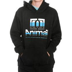 animal Boys Jnr Honk Hood - Black