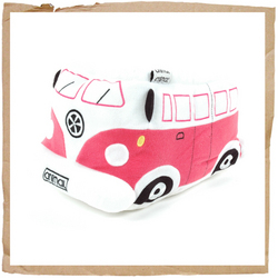 Camper Van Jnr Slippers Pink