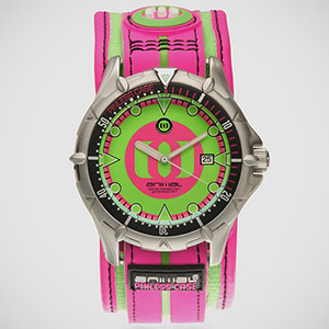 Animal Cyclone wwsv07a-b08-pk Watch - Fluro