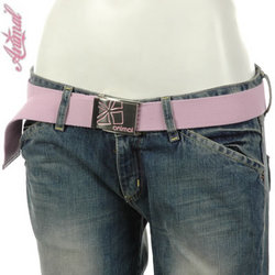 Animal Delta Webbing Belt Lilac Sachet