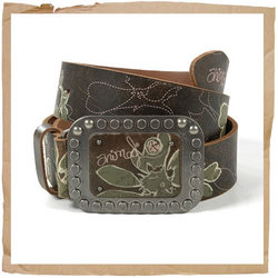 Doodle Belt Brown