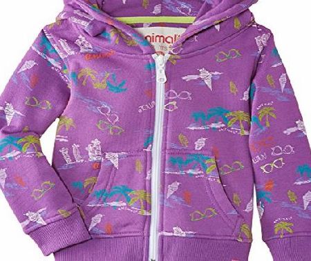 Animal Girls Shorna Hoodie, Red (Dewberry), 11 Years (Manufacturer Size:Medium)