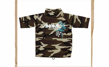 Kipper Jnr Rash Vest Camo