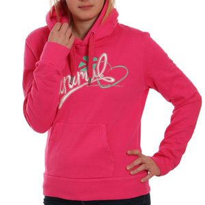 Animal Ladies Coolie Hoody - Flouro Pink