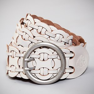 Animal Ladies Fusion Leather belt - Whitecap