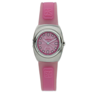 Animal Ladies Ladies Animal Dizzy Daisy Watch. Jelly Pink