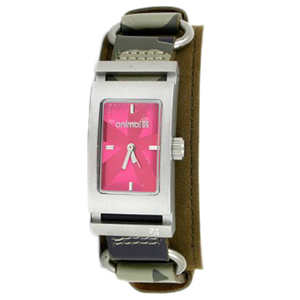 Animal Ladies Ladies Animal Groover Tank Watch. Camo Pink