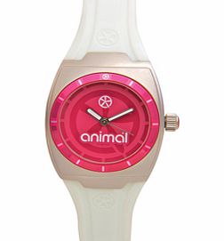 Animal Ladies Ladies Animal Jelli Kelli Watch. White