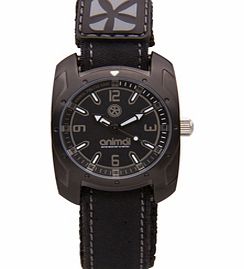 Animal Ladies Ladies Animal Side Shore Watch. Black