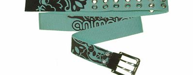 Ladies Animal Split Belt. Blue Tint