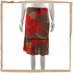 Animal Lumex Skirt Chocolate