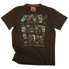 Mens Animal Benham Tee Demitasse Brown