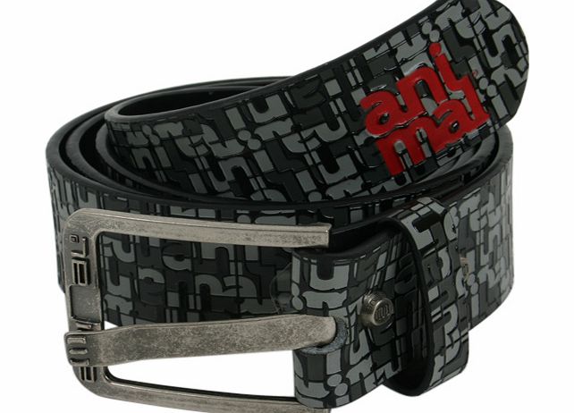 Animal Mens Animal Black Out Belt 002 Black