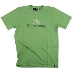 Mens Animal Burton Tee Fluroite Green