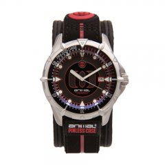 Animal Mens Animal Cyclone Watch Black Red