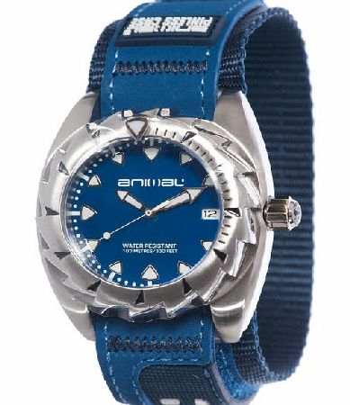 Animal Mens Animal Zepher Watch - Blue