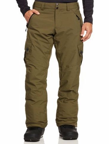 Animal Mens Basham Snow Pant - Olive, Small